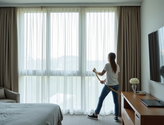 Redcliffe Sheer Curtain Cleaning